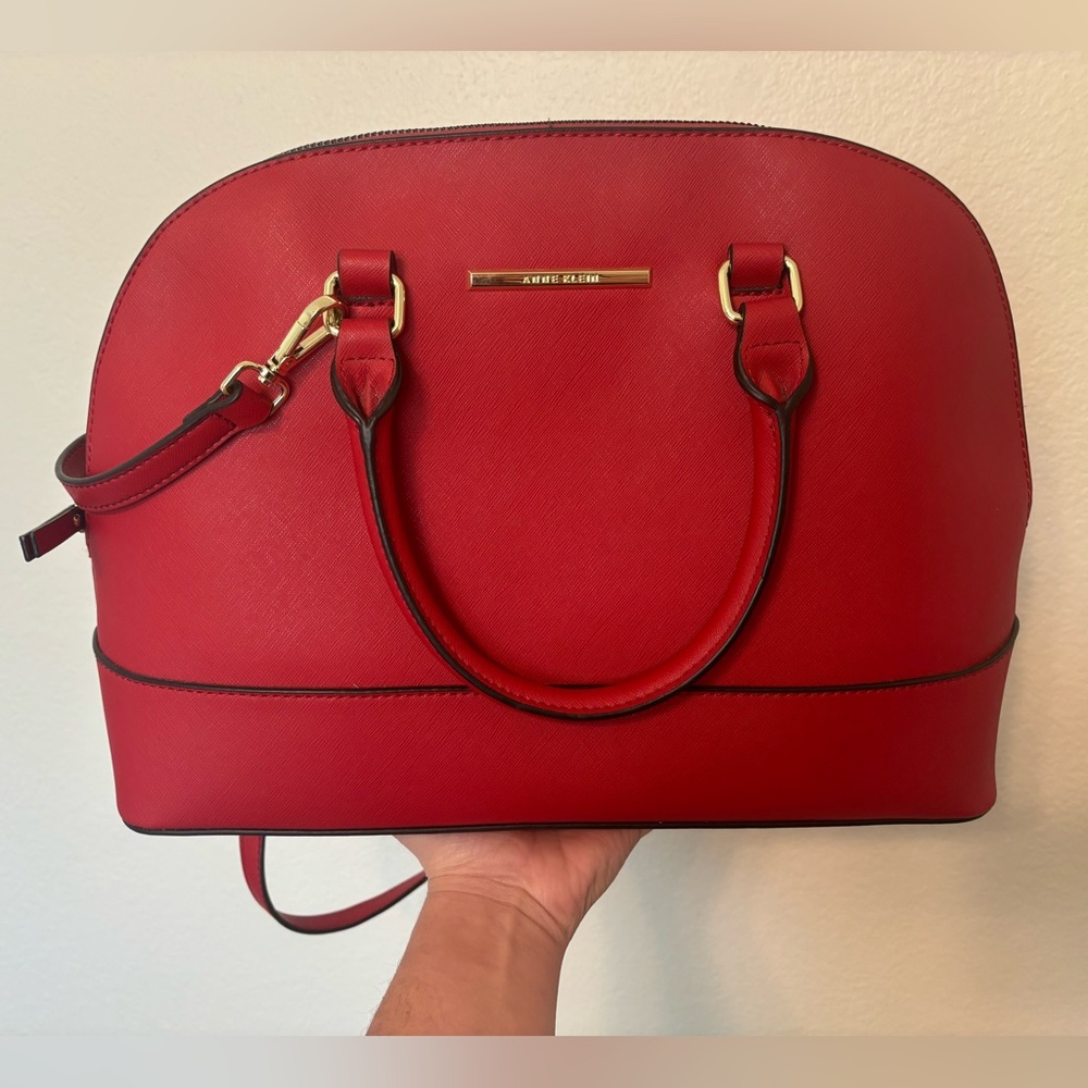Large Bright Red Purse